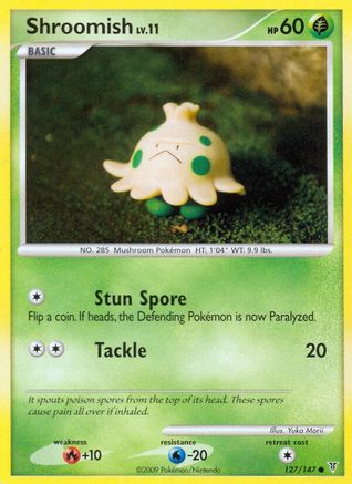 Shroomish (127) - SV  - Common - Reverse Holofoil