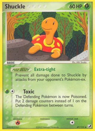 Shuckle (047) - UF  - Uncommon - Reverse Holofoil