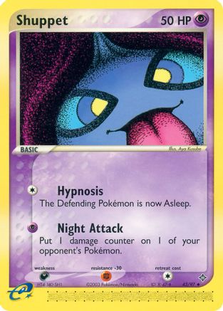 Shuppet (043) - D  - Uncommon