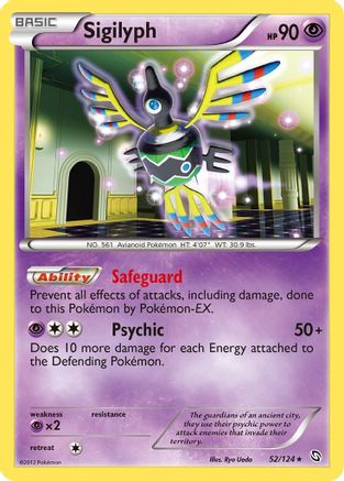 Sigilyph (052) - DE  - Holo Rare - Holofoil