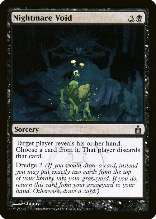 Nightmare Void (RAV-100) - uncommon - Foil