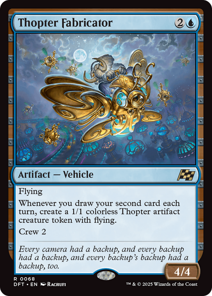 Thopter Fabricator (DFT-068) - rare