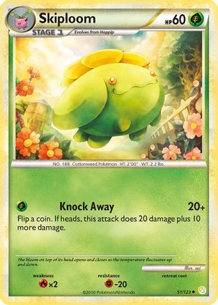 Skiploom (051) - HS  - Uncommon