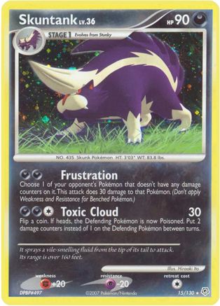 Skuntank (015) - DAP  - Holo Rare - Holofoil