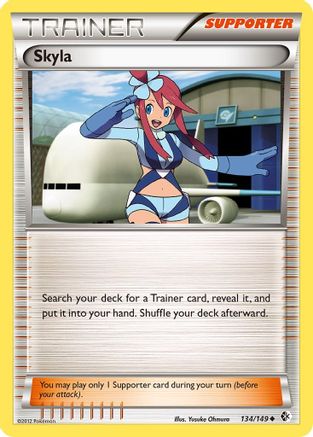 Skyla (134/149) - BC  - Uncommon - Reverse Holofoil