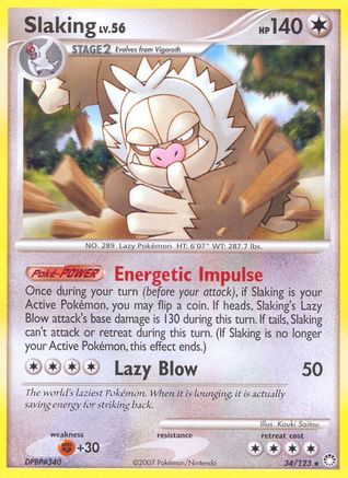 Slaking (034) - MT  - Rare