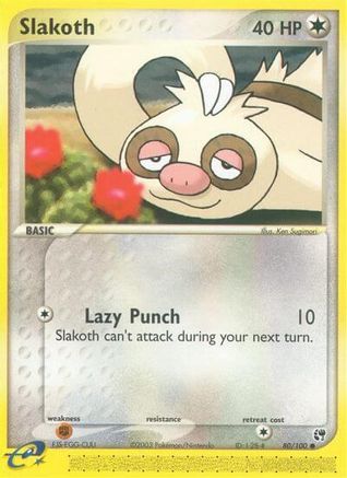 Slakoth (080/100) - S  - Common