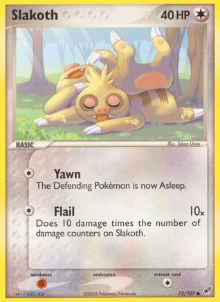 Slakoth (073) - D  - Common