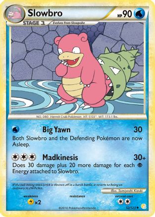 Slowbro (052/123) - HS  - Uncommon