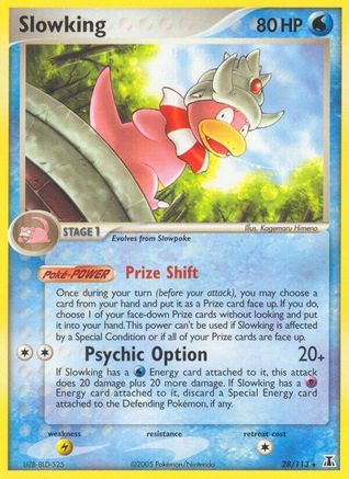 Slowking (028) - DS  - Rare
