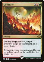 Decimate (DMR-188) - rare - Foil