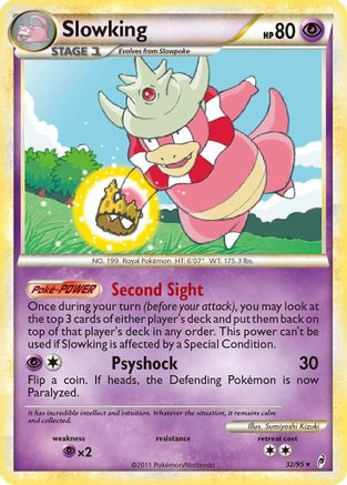 Slowking (032) - COL  - Rare - Reverse Holofoil