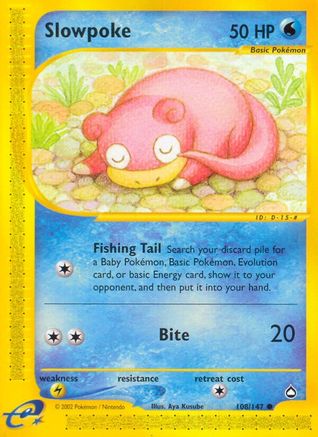 Slowpoke (108) - A  - Common
