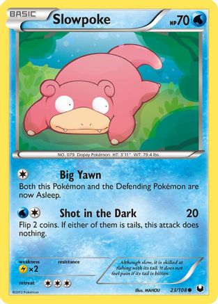 Slowpoke (023/108) - DE  - Common