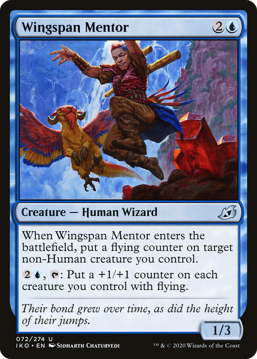 Wingspan Mentor (IKO-072) - uncommon - Foil