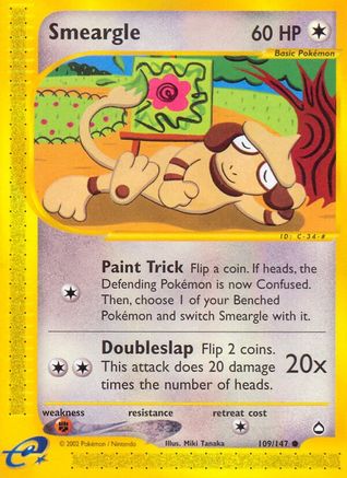 Smeargle (109) - A  - Common - Reverse Holofoil