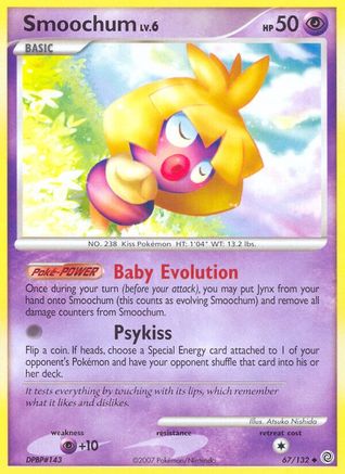 Smoochum (067) - SW  - Uncommon - Reverse Holofoil