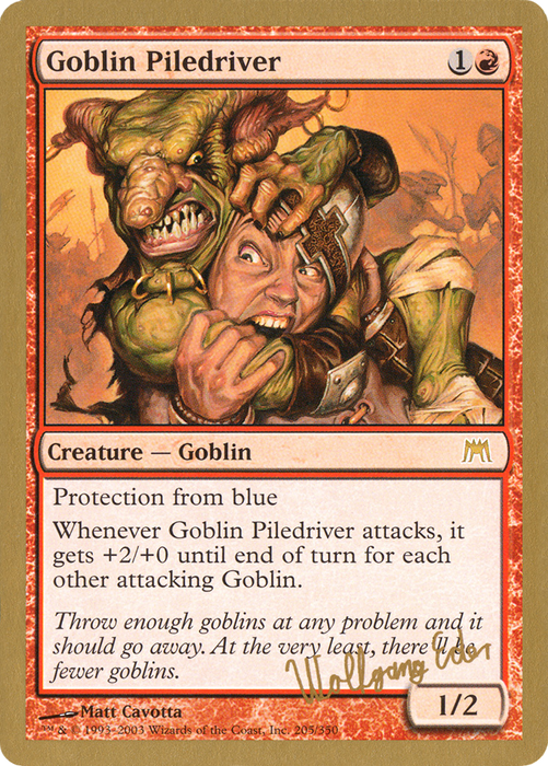 Goblin Piledriver (WCD-WE205) - rare