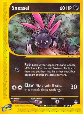 Sneasel (110/147) - A  - Common