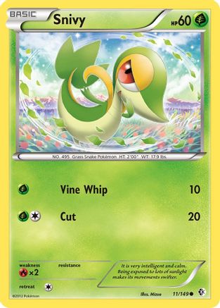 Snivy (011) - BC  - Common