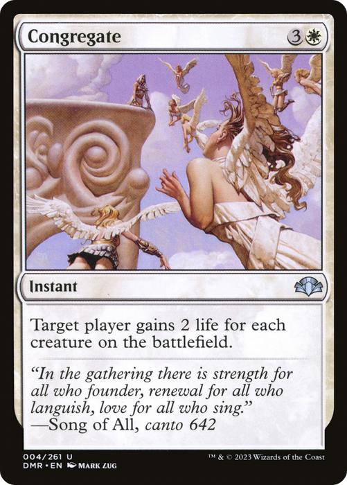 Congregate (DMR-004) - uncommon - Foil
