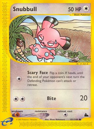 Snubbull (101) - S  - Common - Reverse Holofoil