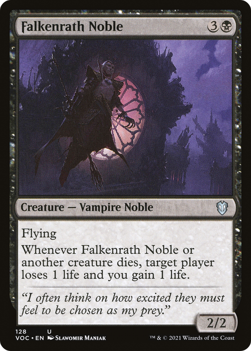 Falkenrath Noble (VOC-128) - uncommon