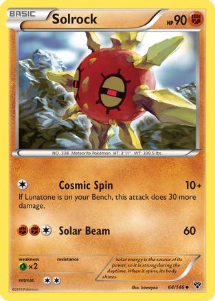Solrock (064) - XBS  - Uncommon