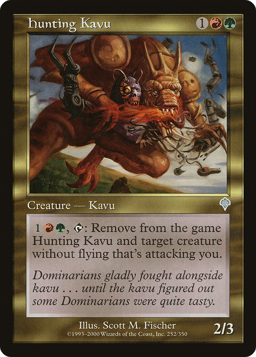 Hunting Kavu (INV-252) - uncommon