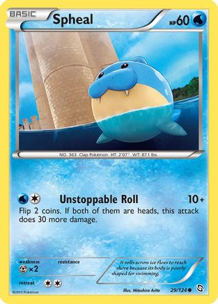 Spheal (029/124) - DE  - Common