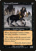 Accursed Centaur (ONS-123) - common - Foil