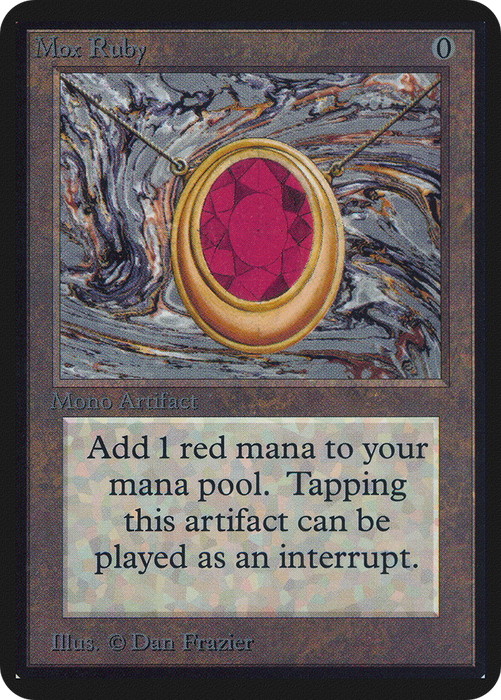 Mox Ruby (LEA-264) - rare