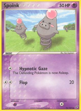 Spoink (076/107) - D  - Common