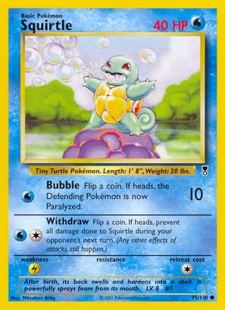 Squirtle (095/110) - LC  - Common - Reverse Holofoil