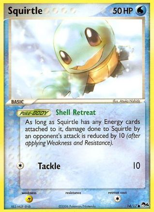 Squirtle (014/017) - PS4  - Common