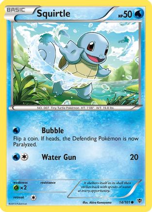 Squirtle (014/101) - PB  - Common