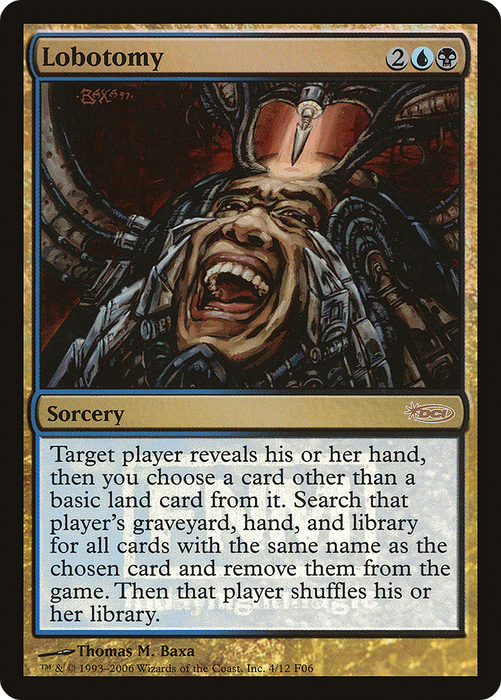 Lobotomy (FNM-004) - rare - Foil