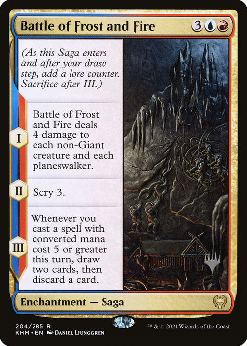 Battle of Frost and Fire (PPKHM-204P) - rare
