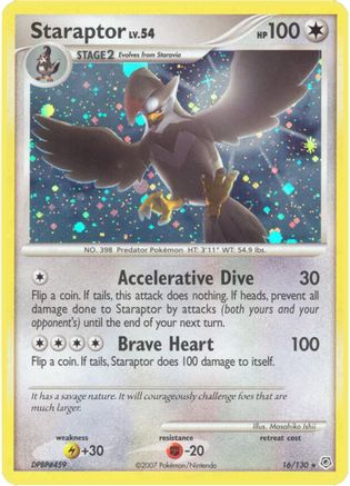 Staraptor (016) - DAP  - Holo Rare - Holofoil