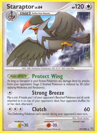 Staraptor (027/100) - S  - Rare