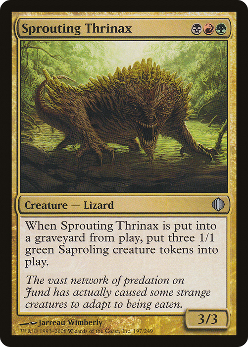 Sprouting Thrinax (ALA-197) - uncommon