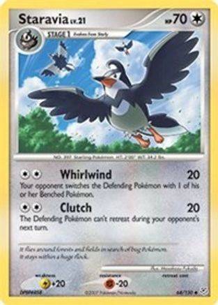 Staravia (064) - DAP  - Uncommon - Reverse Holofoil