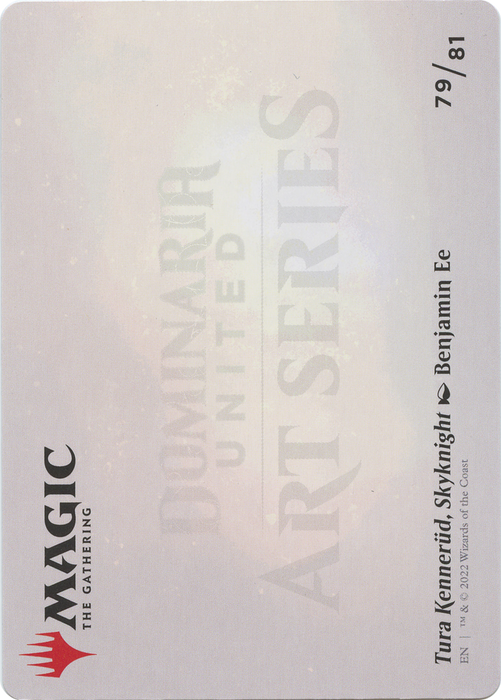 Tura Kennerüd, Skyknight // Tura Kennerüd, Skyknight (ADMU-079) - common (Borderless) - Foil