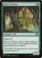 Drove of Elves (C14-189) - uncommon