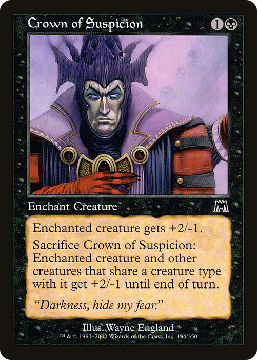 Crown of Suspicion (ONS-134) - common - Foil