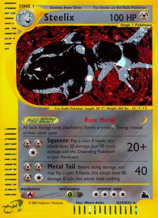 Steelix (H29) (H29) - S  - Holo Rare - Holofoil