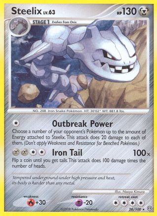 Steelix (028) - S  - Rare
