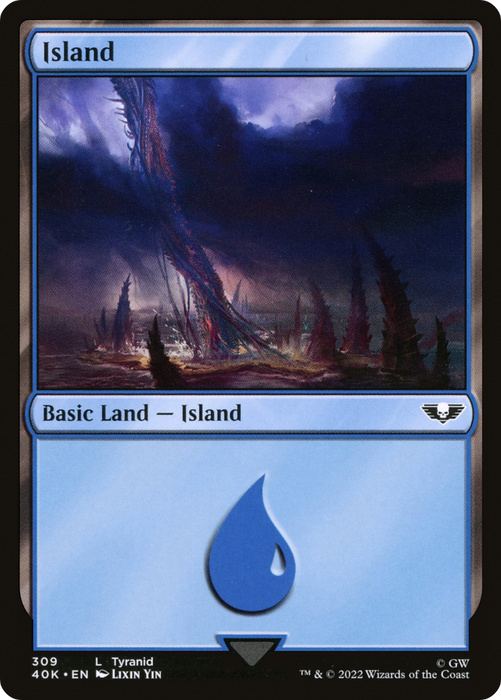 Island (40K-309) - common