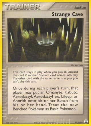 Strange Cave (077) - LM  - Uncommon