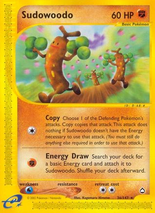 Sudowoodo (036) - A  - Rare